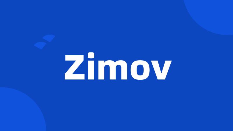 Zimov