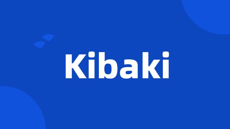 Kibaki