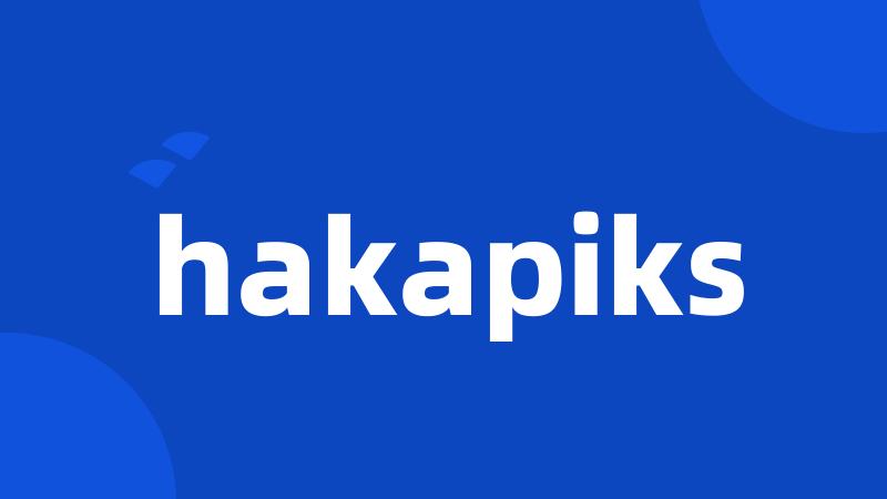 hakapiks