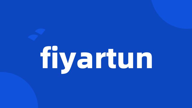 fiyartun