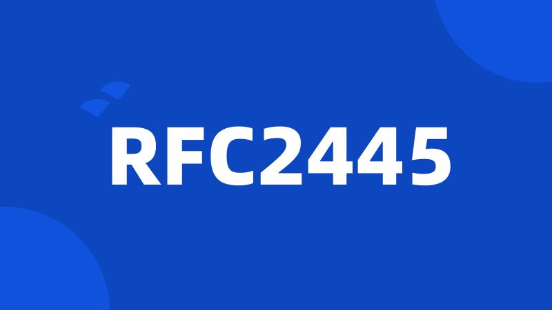 RFC2445