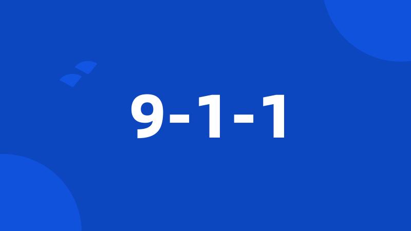 9-1-1