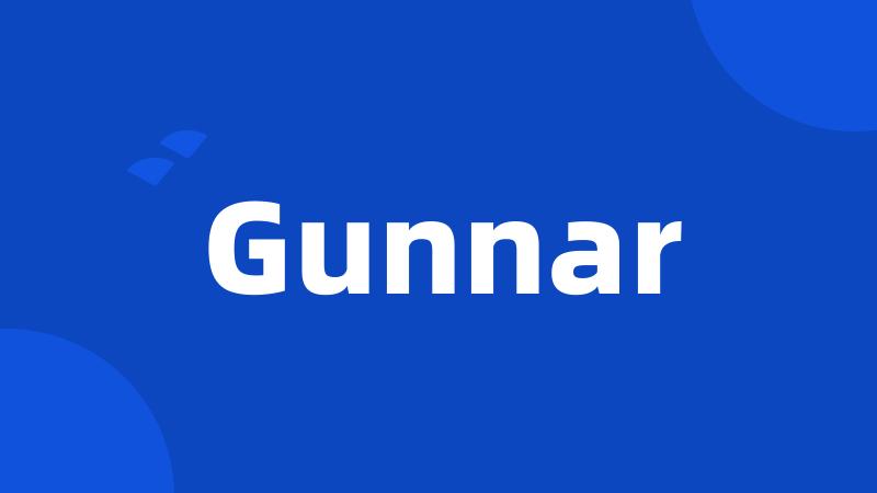 Gunnar