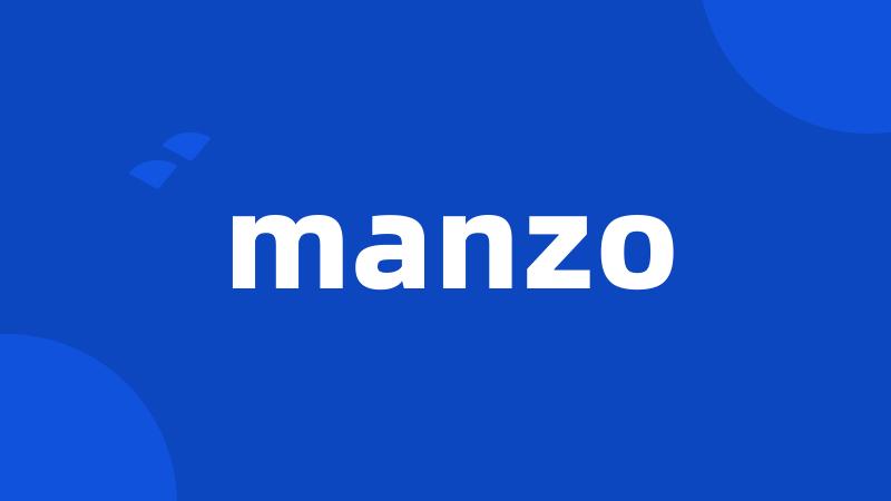 manzo