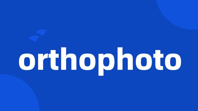 orthophoto