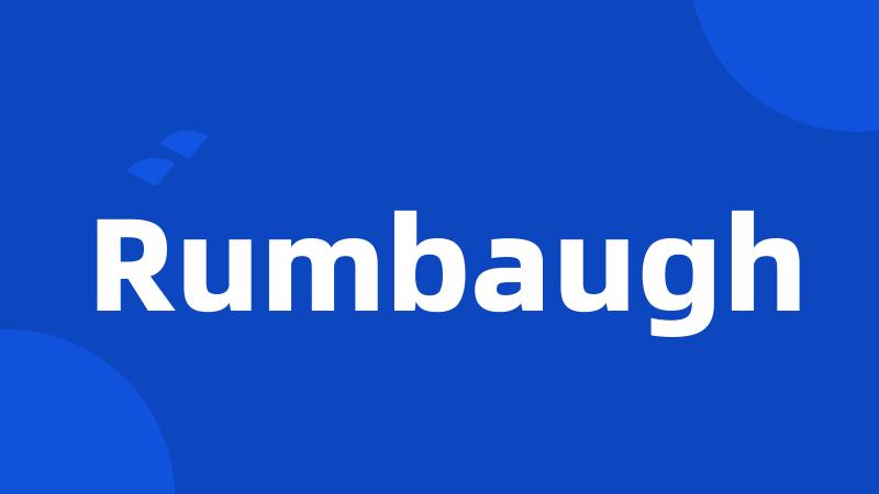 Rumbaugh