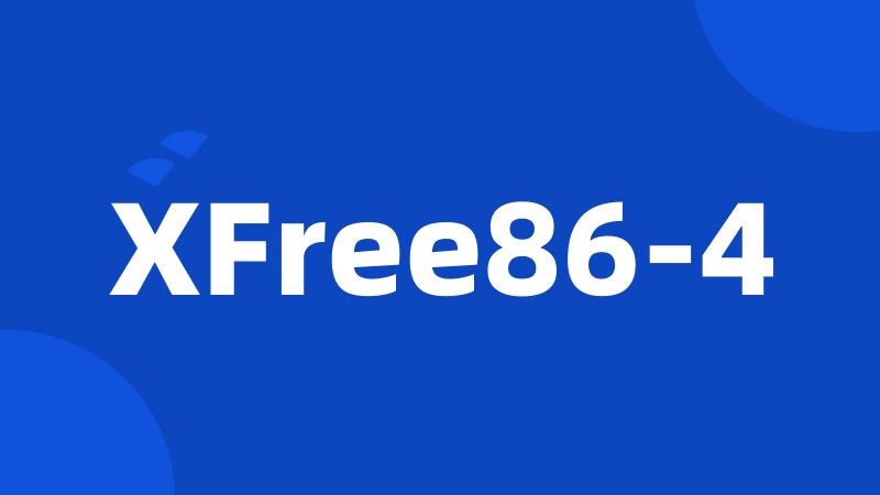 XFree86-4