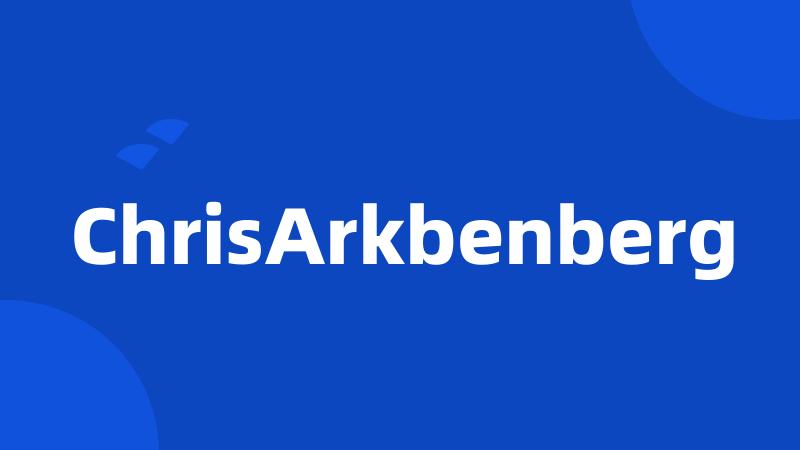 ChrisArkbenberg