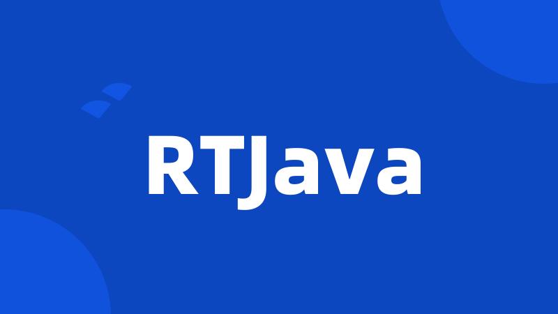 RTJava