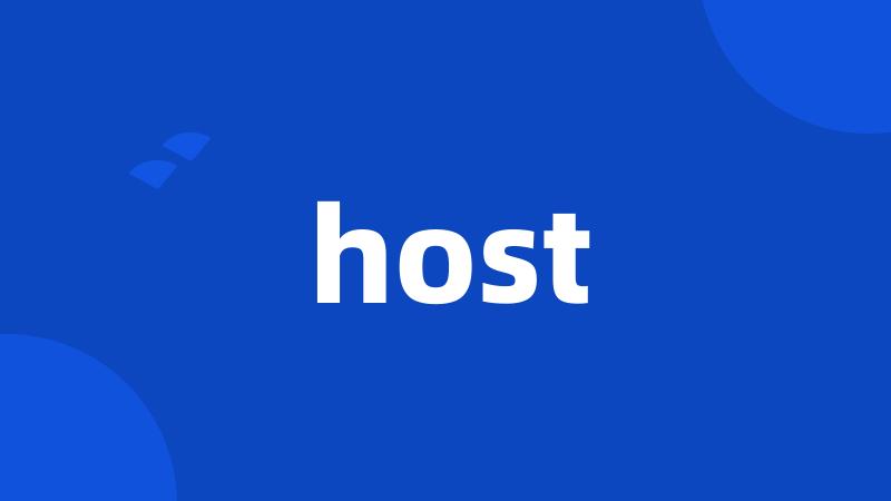 host