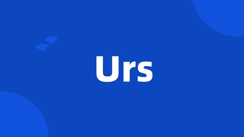 Urs