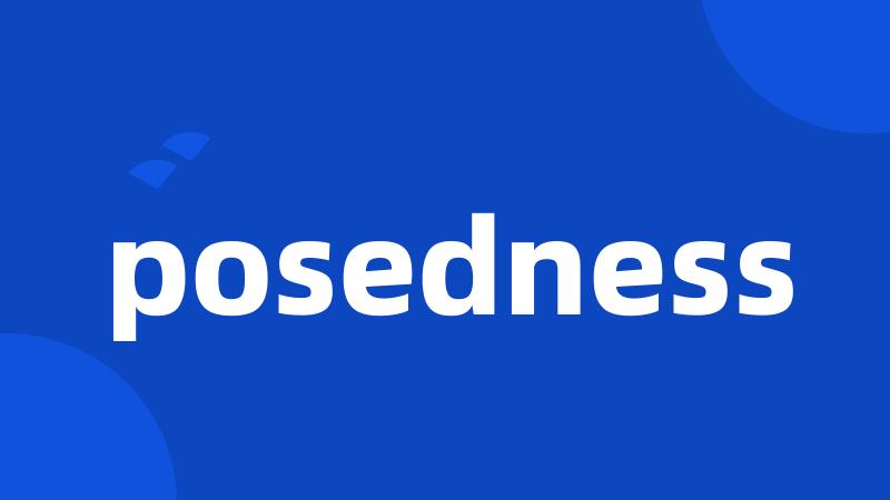 posedness