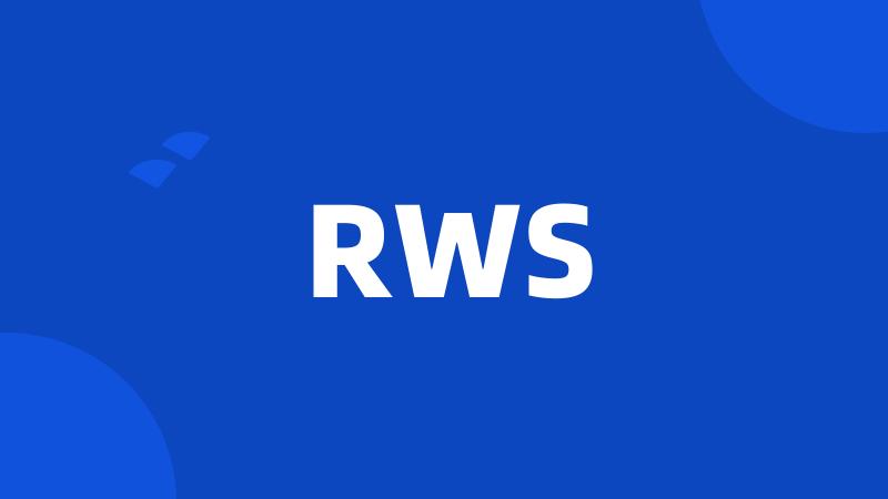 RWS