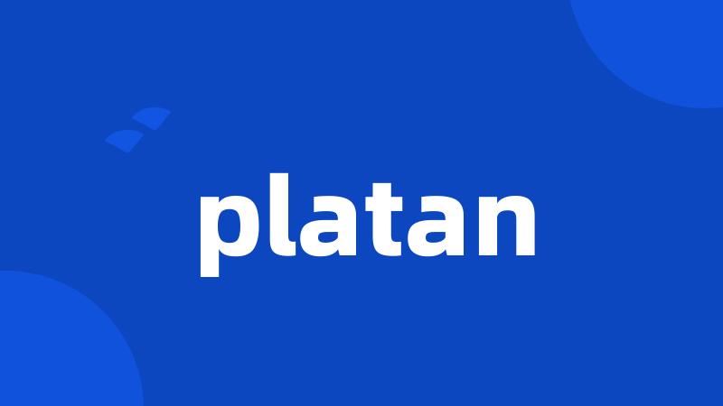 platan