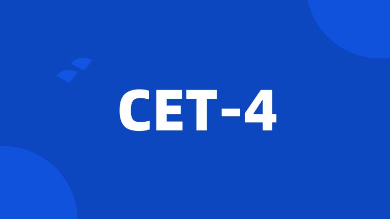 CET-4