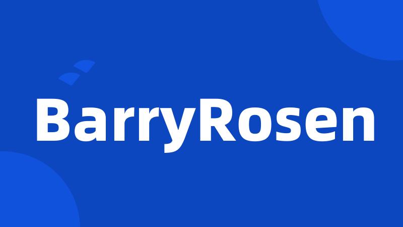 BarryRosen