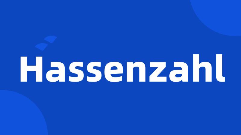 Hassenzahl