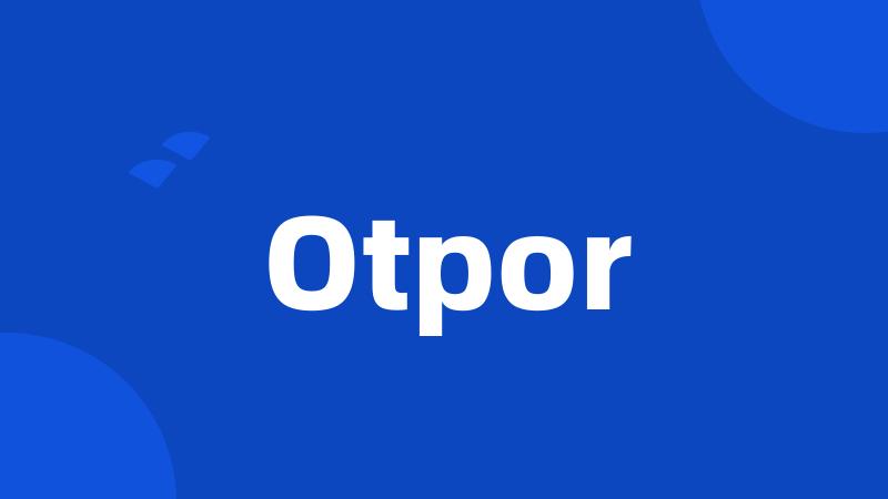 Otpor