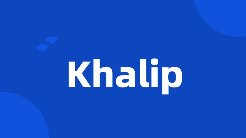 Khalip