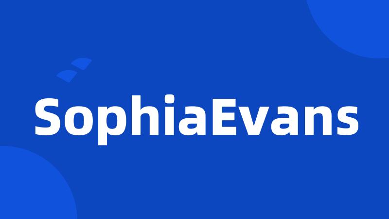 SophiaEvans