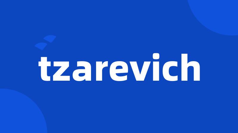 tzarevich