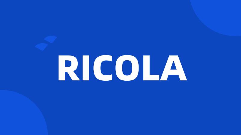 RICOLA