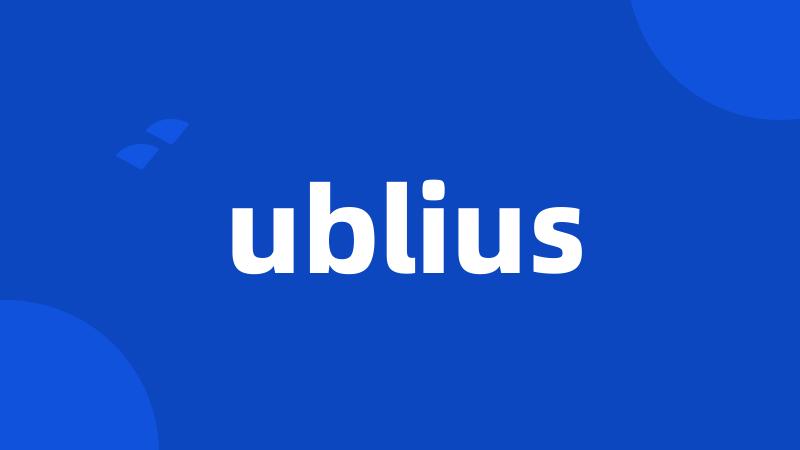 ublius