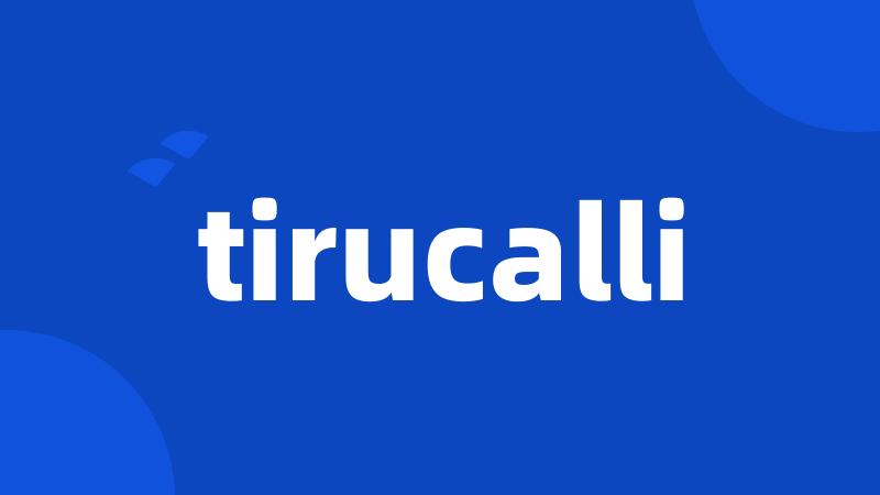 tirucalli