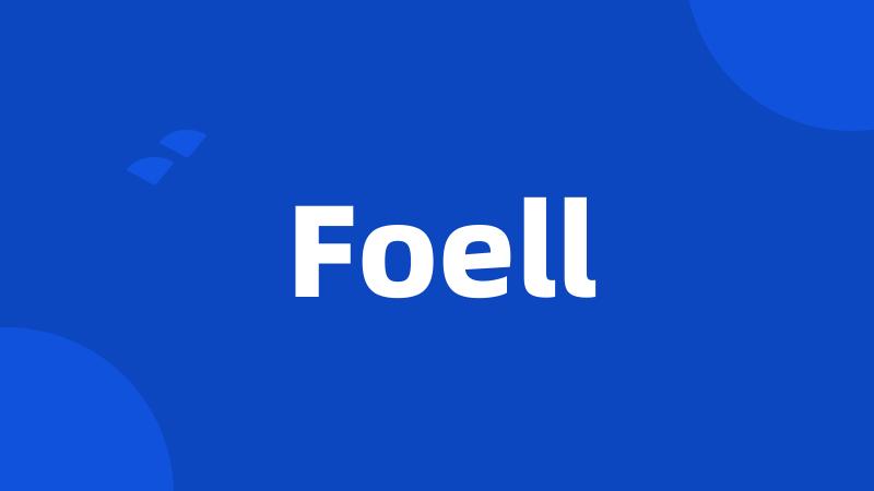 Foell