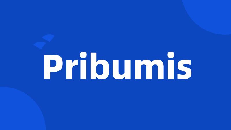 Pribumis