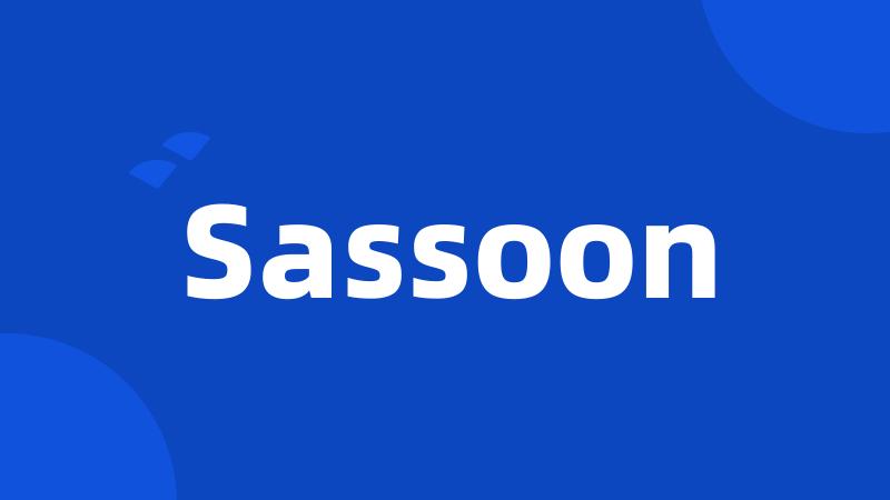 Sassoon