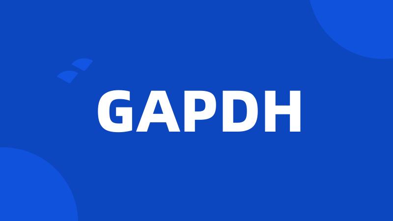 GAPDH