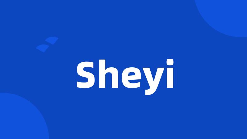 Sheyi