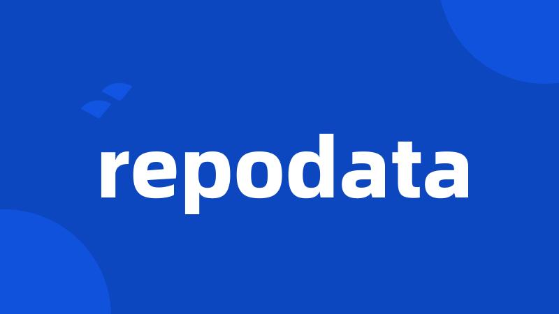 repodata