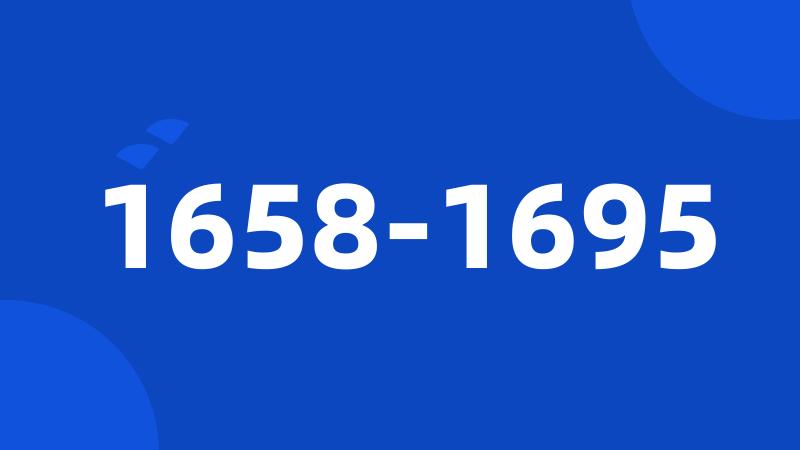 1658-1695