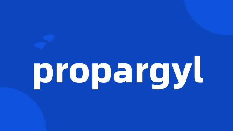 propargyl