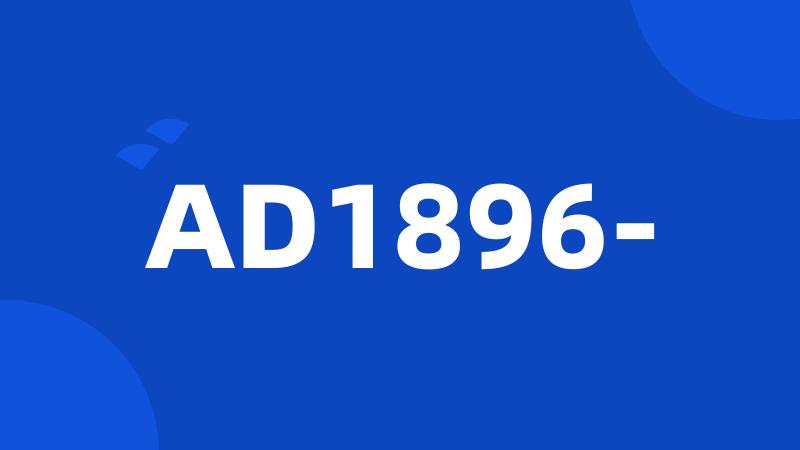 AD1896-