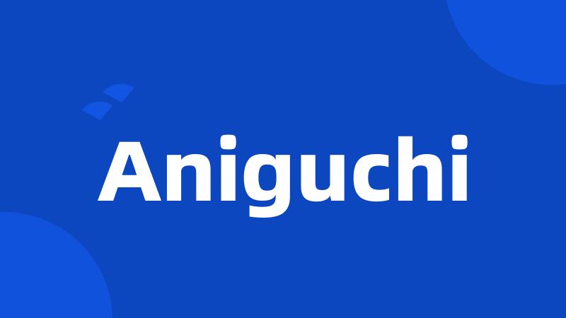 Aniguchi