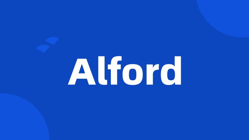 Alford