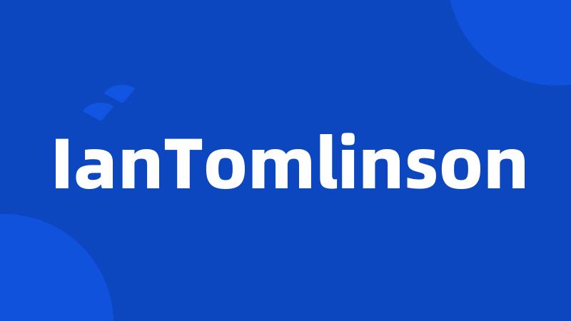 IanTomlinson