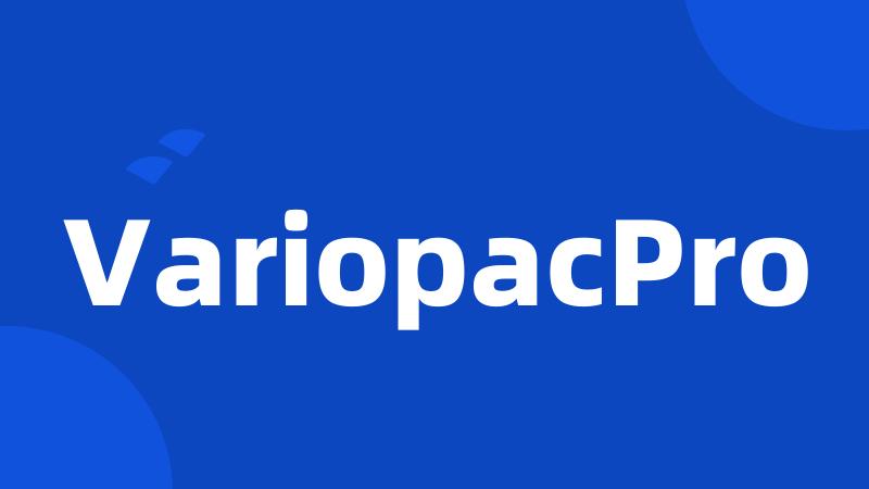 VariopacPro