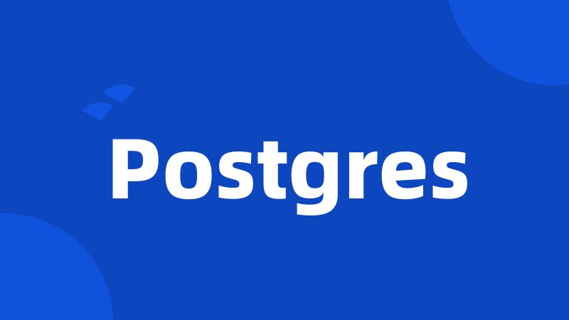 Postgres