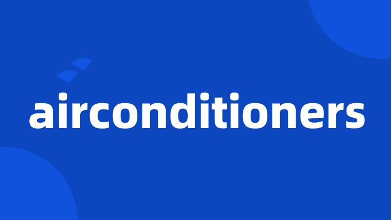 airconditioners