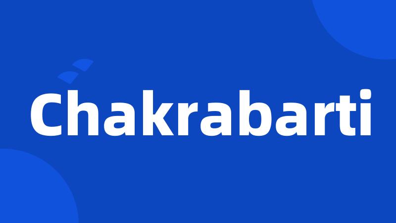 Chakrabarti