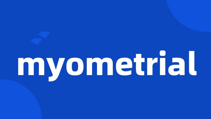 myometrial