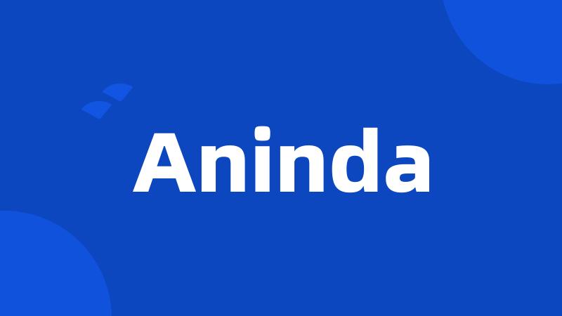 Aninda