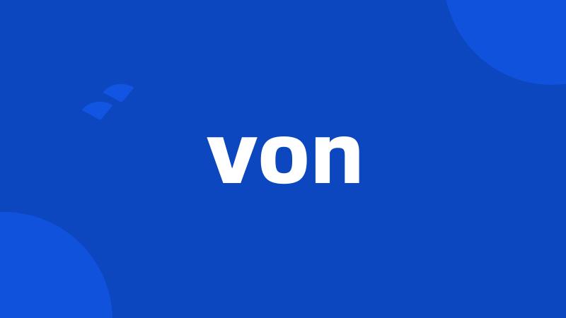 von