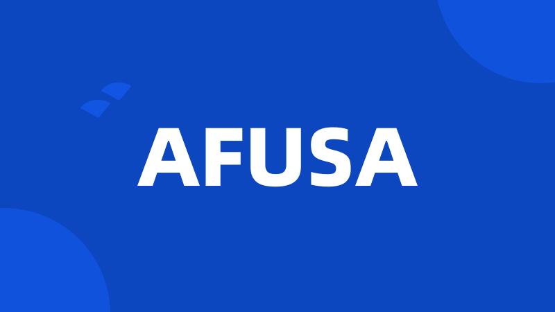 AFUSA