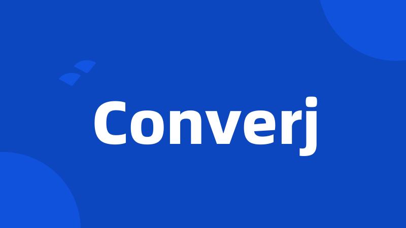 Converj