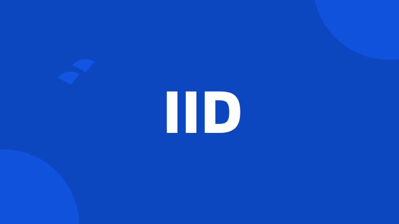 IID